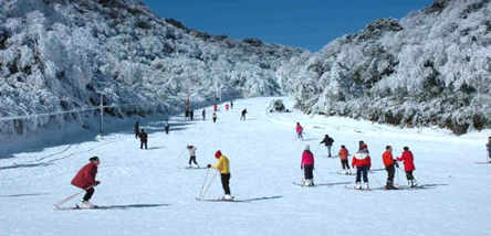 2021金佛山西坡滑雪一日游（含索道和换车费）