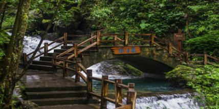 万盛黑山谷、龙鳞石海、